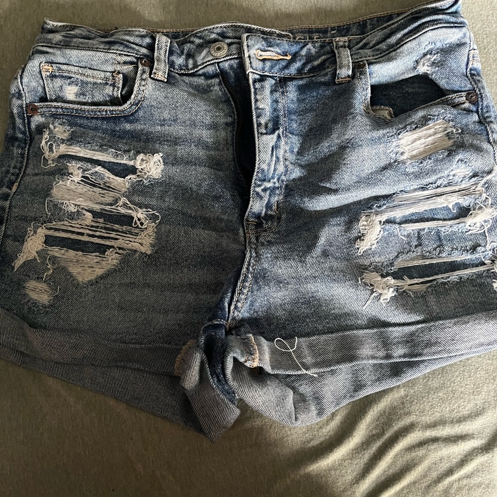 american eagle jean shorts